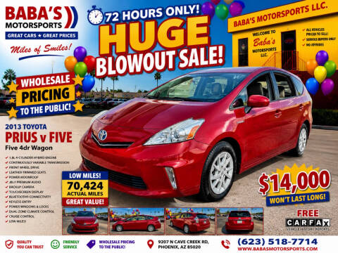 2013 Toyota Prius v