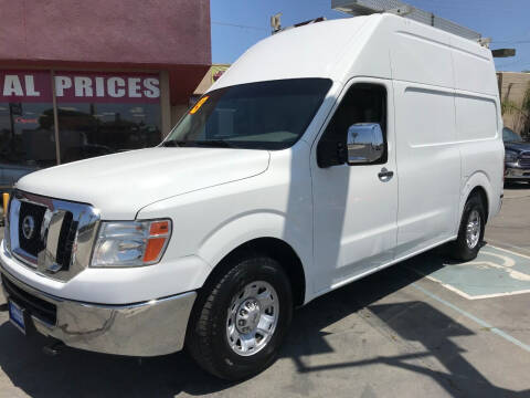 2013 Nissan NV Cargo for sale at Sanmiguel Motors in South Gate CA