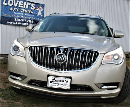 2015 Buick Enclave for sale at LOVEN'S AUTO CENTER in Swanville MN