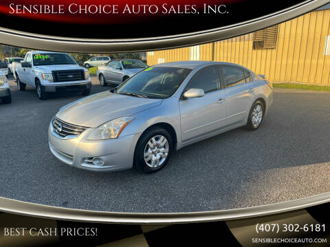 2012 Nissan Altima for sale at Sensible Choice Auto Sales, Inc. in Longwood FL