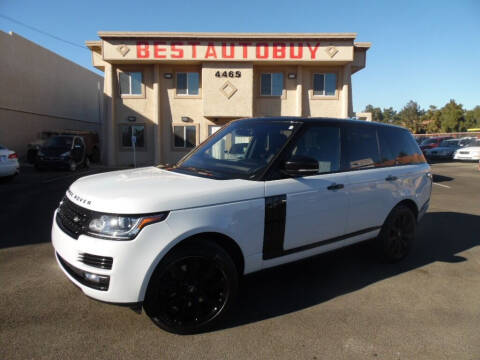 2016 Land Rover Range Rover for sale at Best Auto Buy in Las Vegas NV