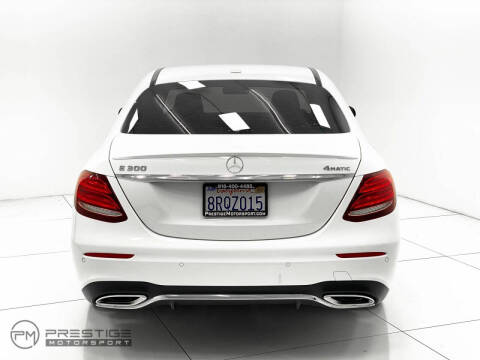 2017 Mercedes-Benz E-Class E 300 4MATIC