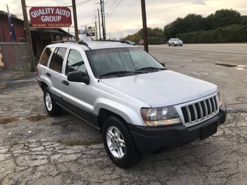 2004 Jeep Grand Cherokee for sale at Quality Auto Group in San Antonio TX