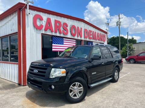 2007 Ford Expedition for sale at Cars On Demand 3 in Pasadena TX