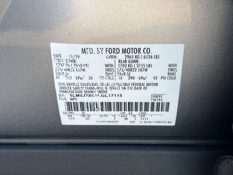 2020 Lincoln Aviator Reserve