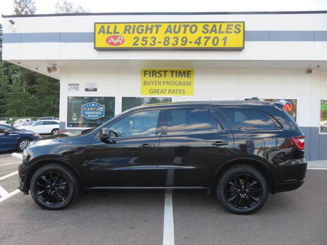 DB Black Clearcoat 2018 Dodge Durango SXT AWD SXT 4dr SUV 2