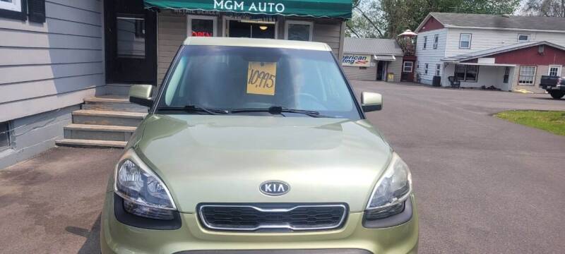 2012 Kia Soul for sale at MGM Auto Sales in Cortland NY