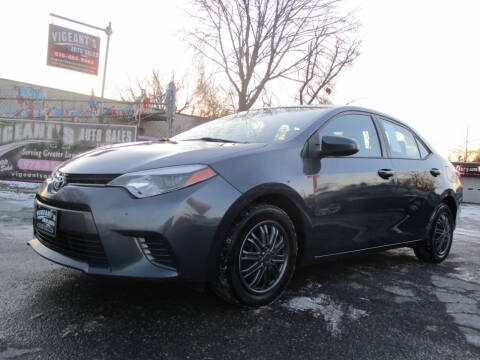 2016 Toyota Corolla for sale at Vigeants Auto Sales Inc in Lowell MA