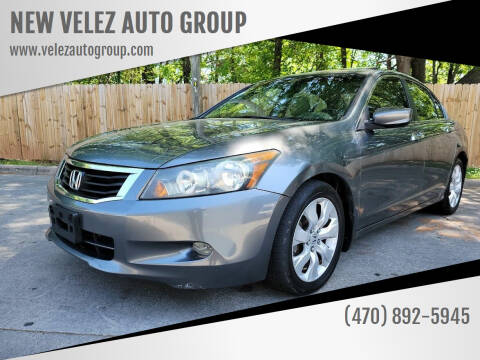 2008 Honda Accord for sale at NEW VELEZ AUTO GROUP in Gainesville GA