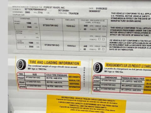 2022 Forest River E-W DELLA TERRA