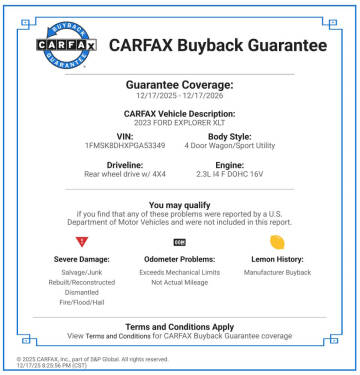 2023 Ford Explorer XLT