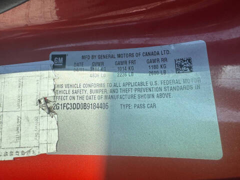 2011 Chevrolet Camaro LT