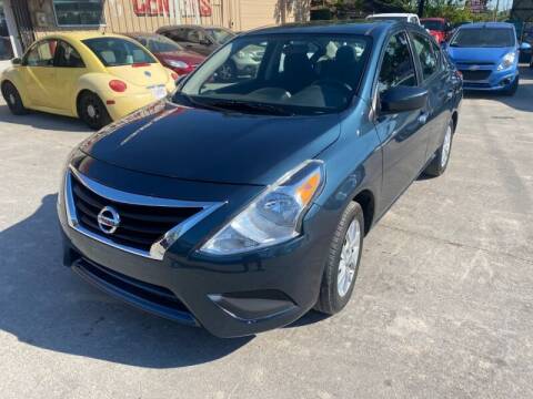 2016 Nissan Versa for sale at Sam's Auto Sales in Houston TX