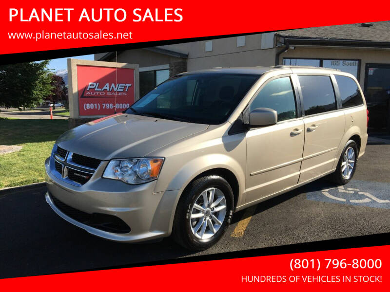 2014 Dodge Grand Caravan for sale at PLANET AUTO SALES in Lindon UT
