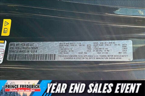 2020 Jeep Gladiator Rubicon