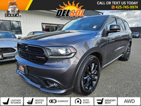 2017 Dodge Durango for sale at Del Sol Auto Sales in Everett WA