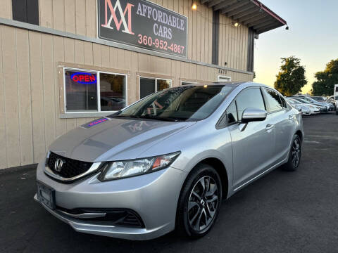 2015 Honda Civic for sale at M & A Affordable Cars in Vancouver WA