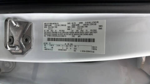 2018 Ford Escape SE