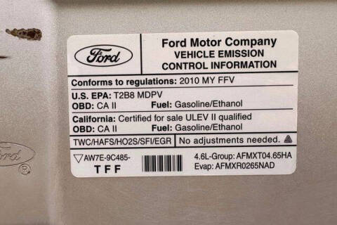 2010 Ford E-Series E-150