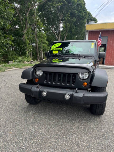 2013 Jeep Wrangler Unlimited for sale at Taktak Auto Group in Tewksbury, MA