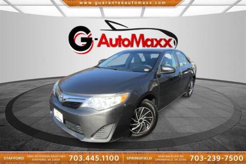2013 Toyota Camry for sale at Guarantee Automaxx in Stafford VA