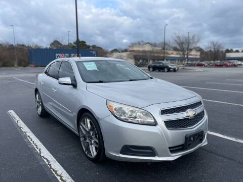 2013 Chevrolet Malibu for sale at TOWN AUTOPLANET LLC in Portsmouth VA