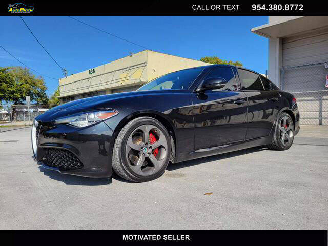 2017 Alfa Romeo Giulia for sale at The Autoblock in Fort Lauderdale FL