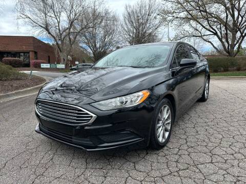 2017 Ford Fusion for sale at Aria Auto Inc. in Raleigh NC