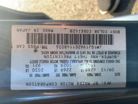 2014 Mazda MAZDA6 i Touring