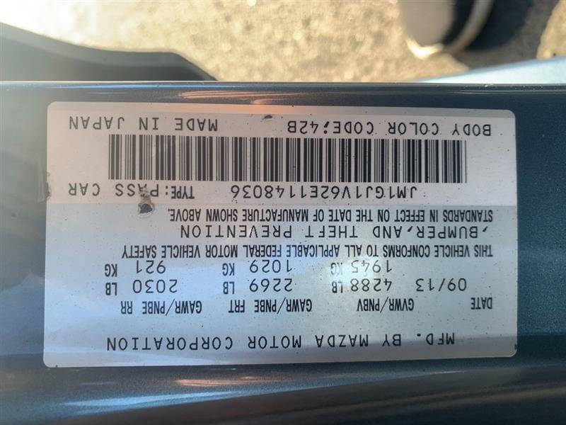 2014 Mazda MAZDA6 i Touring