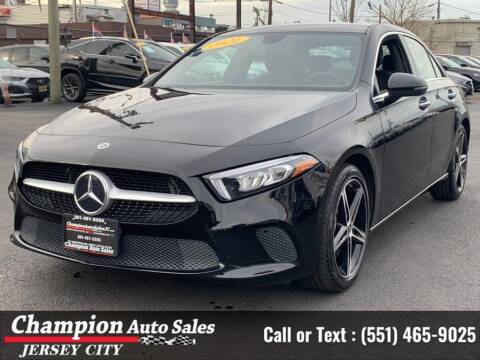 2021 Mercedes-Benz A-Class for sale at CHAMPION AUTO SALES OF JERSEY CITY in Jersey City NJ