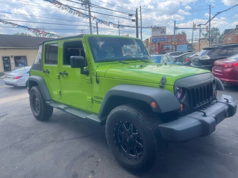 2012 Jeep Wrangler Unlimited for sale in Allentown, PA