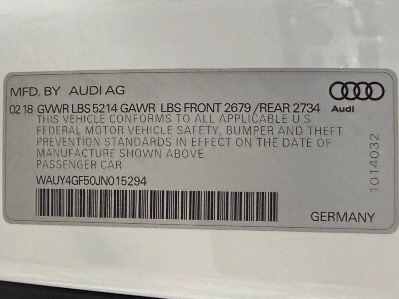 2018 Audi S5 3.0T quattro Premium Plus