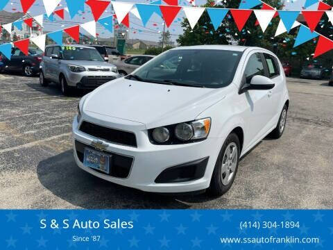 2016 Chevrolet Sonic for sale at S & S Auto Sales in Franklin WI