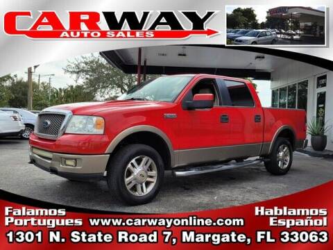 2005 Ford F-150 for sale at CARWAY Auto Sales in Margate FL