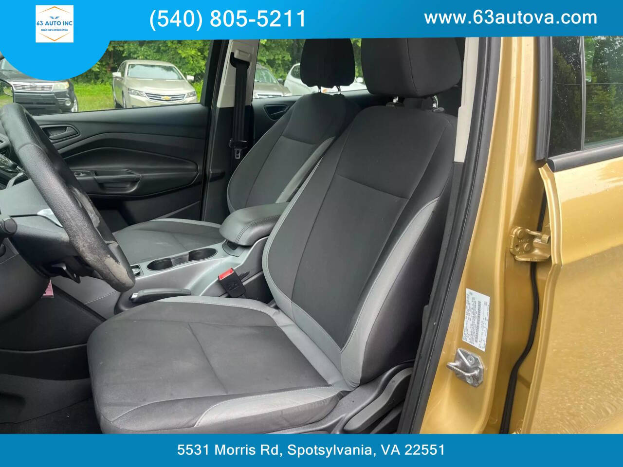 2015 Ford Escape for sale at 63 Auto Inc in Spotsylvania, VA