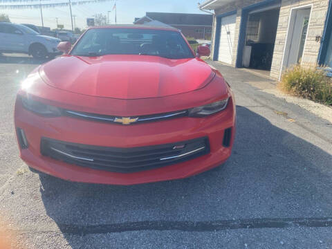 2016 Chevrolet Camaro for sale at Tonys Auto Sales Inc in Wheatfield IN