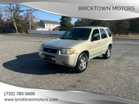 2003 Ford Escape for sale at Bricktown Motors in Brick NJ