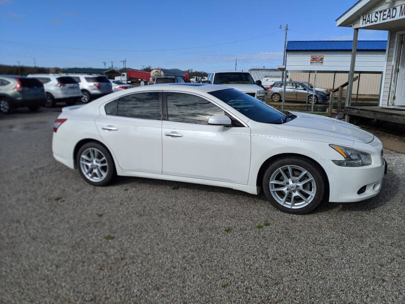 2010 Nissan Maxima for sale at Halstead Motors LLC in Halstead KS