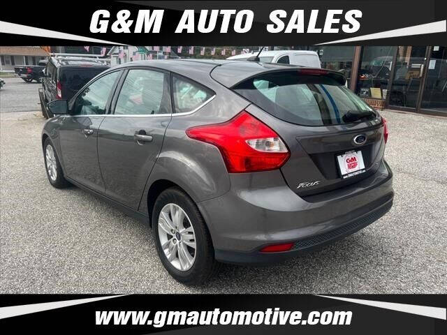 2012 Ford Focus for sale at G & M Auto Sales in Kingsville, MD