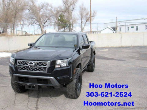 2022 Nissan Frontier for sale at HOO MOTORS in Kiowa CO