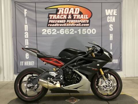 2016 Triumph Daytona 675 R ABS for sale at Road Track and Trail in Big Bend WI