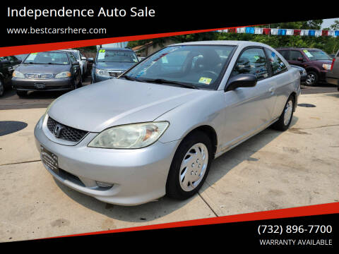 2004 Honda Civic for sale at Independence Auto Sale in Bordentown NJ
