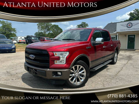 2015 Ford F-150 for sale at Atlanta United Motors in Jefferson GA