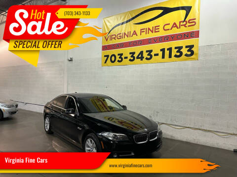 2015 BMW 5 Series for sale at Virginia Fine Cars in Chantilly VA