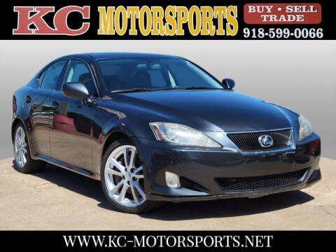 2006 Lexus IS 350 for sale at KC MOTORSPORTS in Tulsa OK