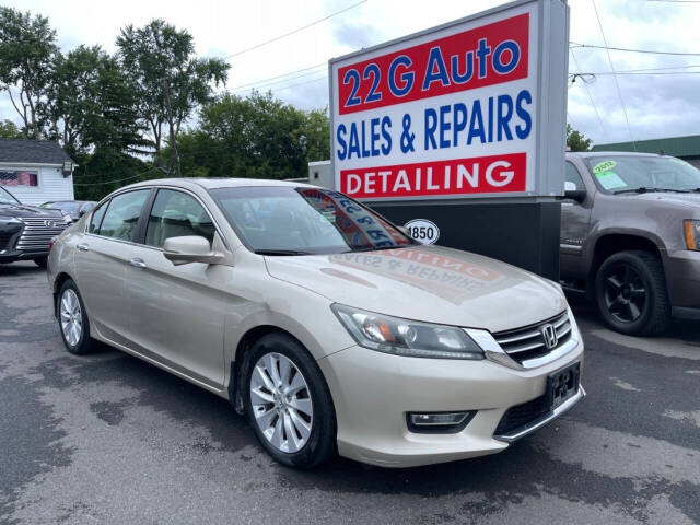 2013 Honda Accord for sale at 22 G Auto Sales in Schenectady, NY