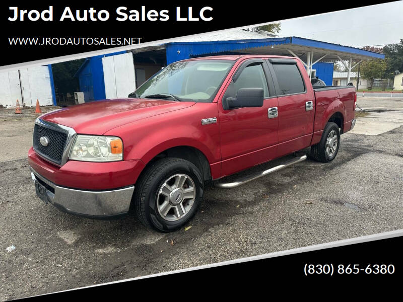 2008 Ford F-150 for sale at Jrod Auto Sales LLC in Seguin TX