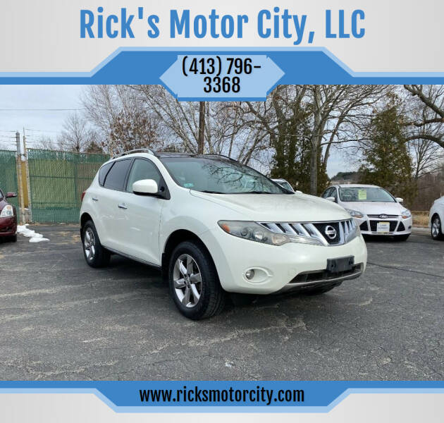 2010 Nissan Murano for sale at Rick's Motor City, LLC in Springfield MA