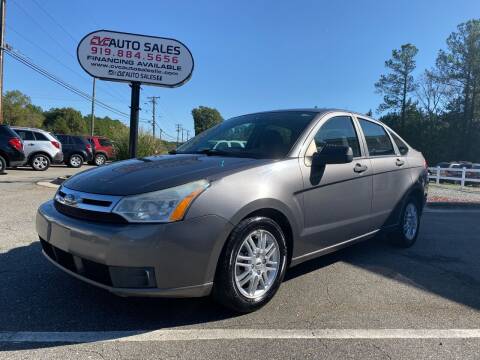 2009 Ford Focus for sale at CVC AUTO SALES in Durham NC